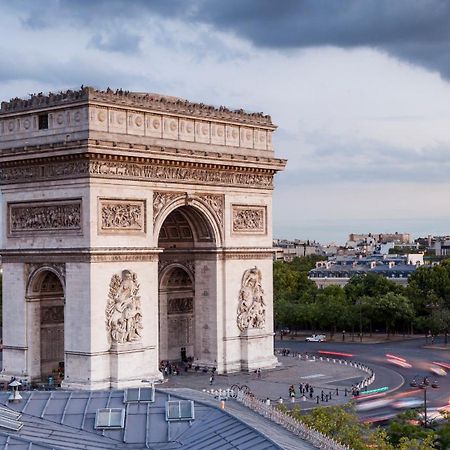 Studio Champs Elysees Tour Eiffel Paris Exteriör bild